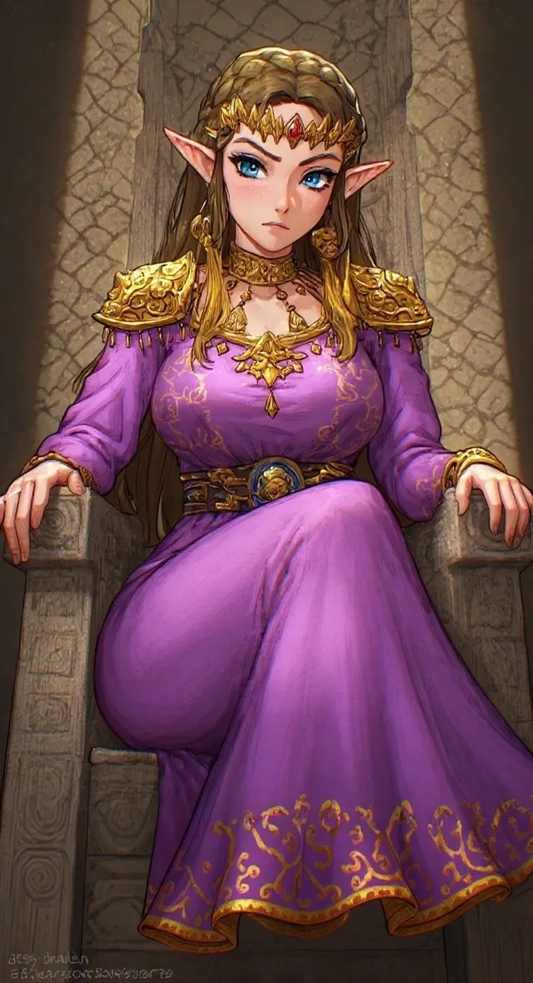 Queen Zelda the manipulated Ruler