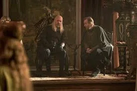 Viserys Targaryen and Otto Hightower