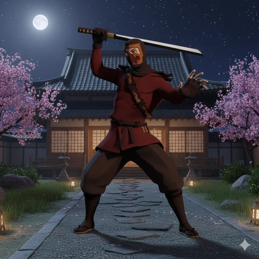 Ninjato (Ninja Sword) [Nanashi Ninja Series Part-8]