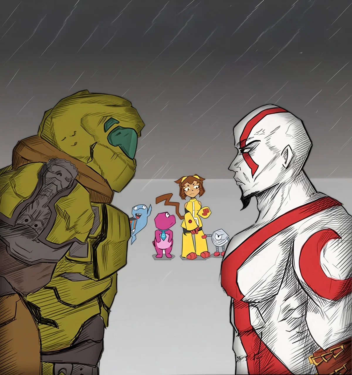 Doomkitty (ft. Kratos)