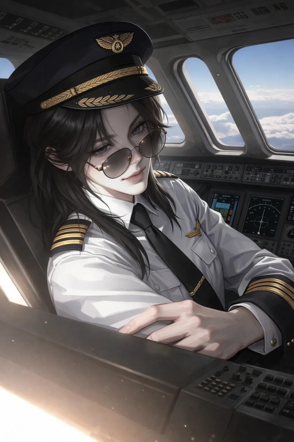 Marie | Your pilot girlfriend