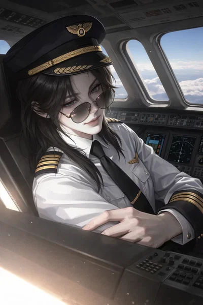 Marie | Your pilot girlfriend