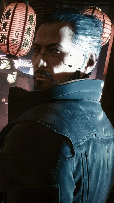 He's trying. || Goro Takemura || Cyberpunk2077