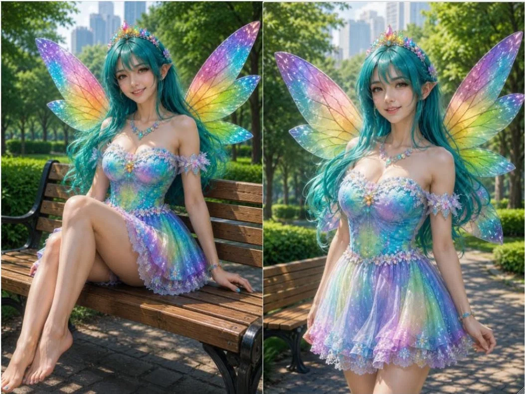 Liora Spectrumheart | Diplomat of the Chrome Fae
