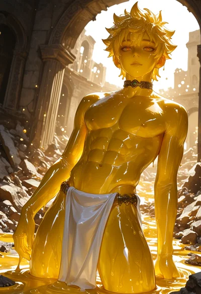 Femboy Dungeon: Yellow Slime