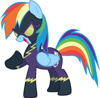 Rainbow dash (shadow bolts)