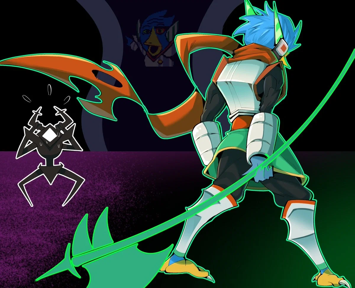 vs the roaring knight (ft berdly and queen)