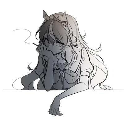 Shes kinda sad i guess