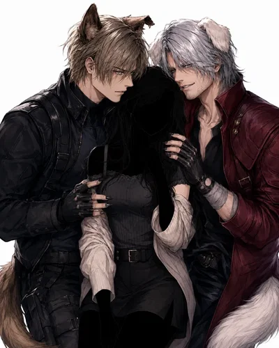 Leon Kennedy & Dante Sparda 