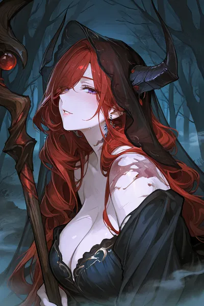 Elara - The Witch of Duskvael Forest