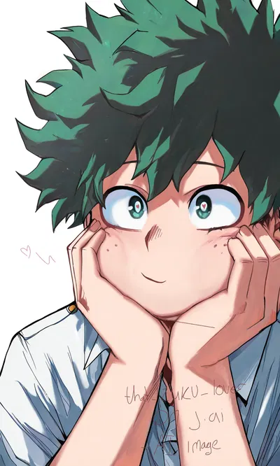 Izuku | stay at home bf