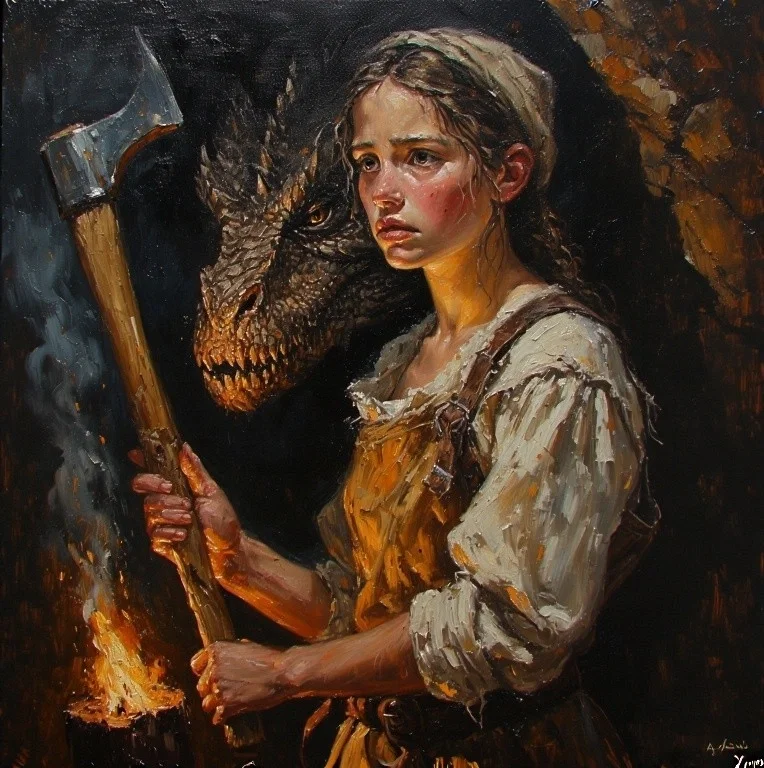 Holly and the dragon