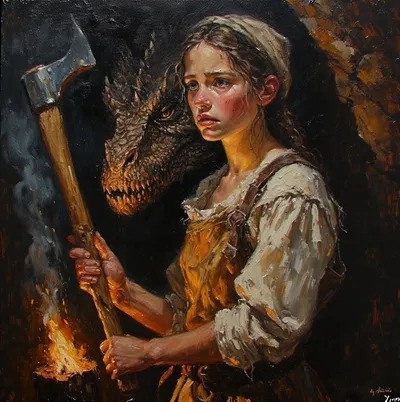Holly and the dragon