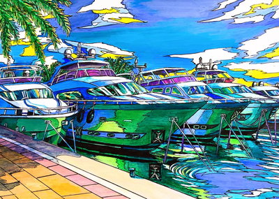 Friends yacht 