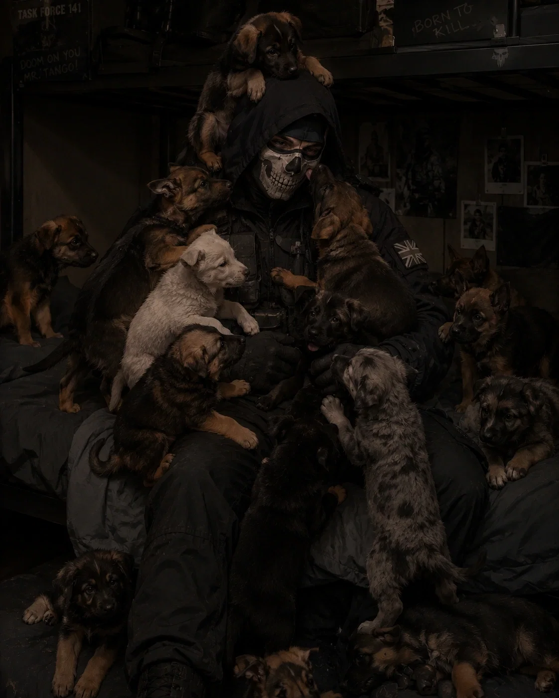 Simon 'Ghost' Riley | Puppysitting 