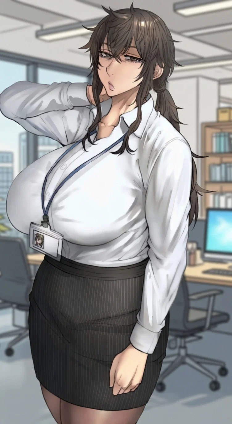 Sayaka / the emo girl from the office /