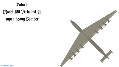 Polaris Model 120 Arbalest II super heavy bomber