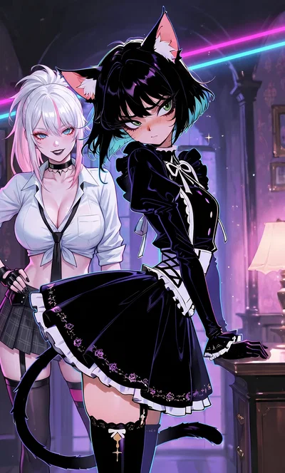 Cucked by your cat femboy servant