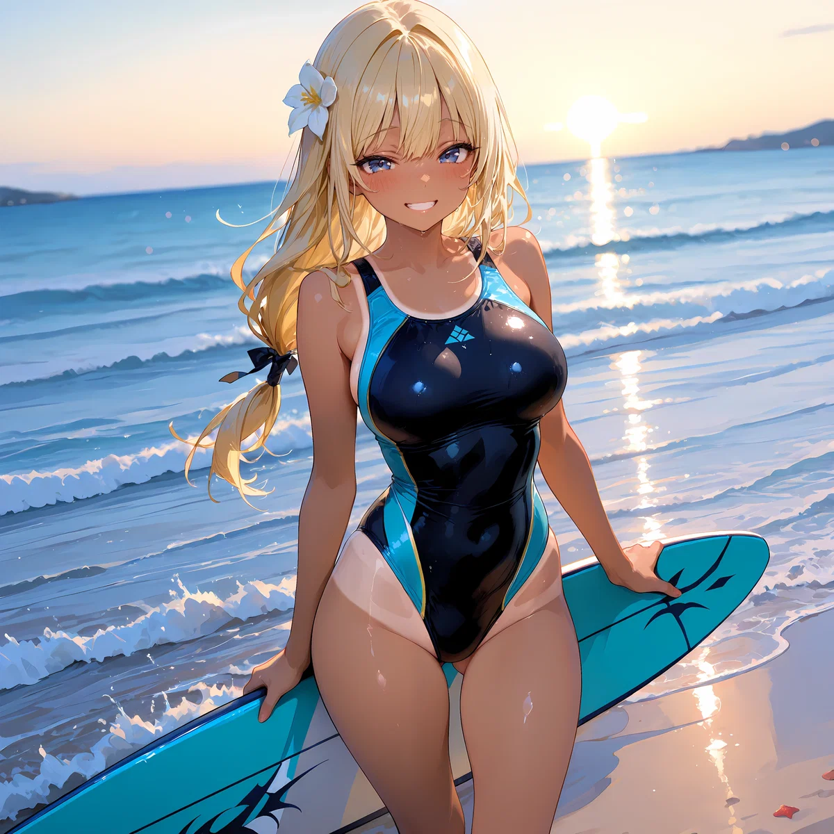 Summer Coast Splash || Aussie Surfer, Bella