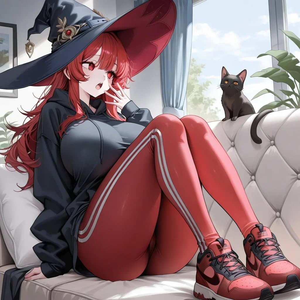 The Lazy Witch Claims Your Couch – And Your Heart