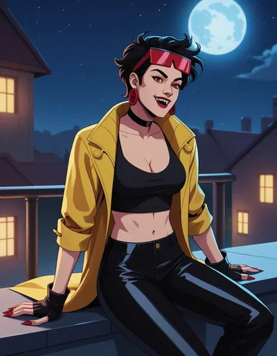 Vampire Jubilee (X-Men: Evolution Rogue-like)
