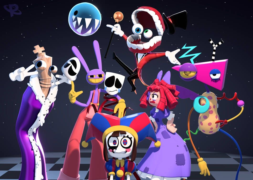TADC/The Amazing Digital Circus off-script/actor AU!