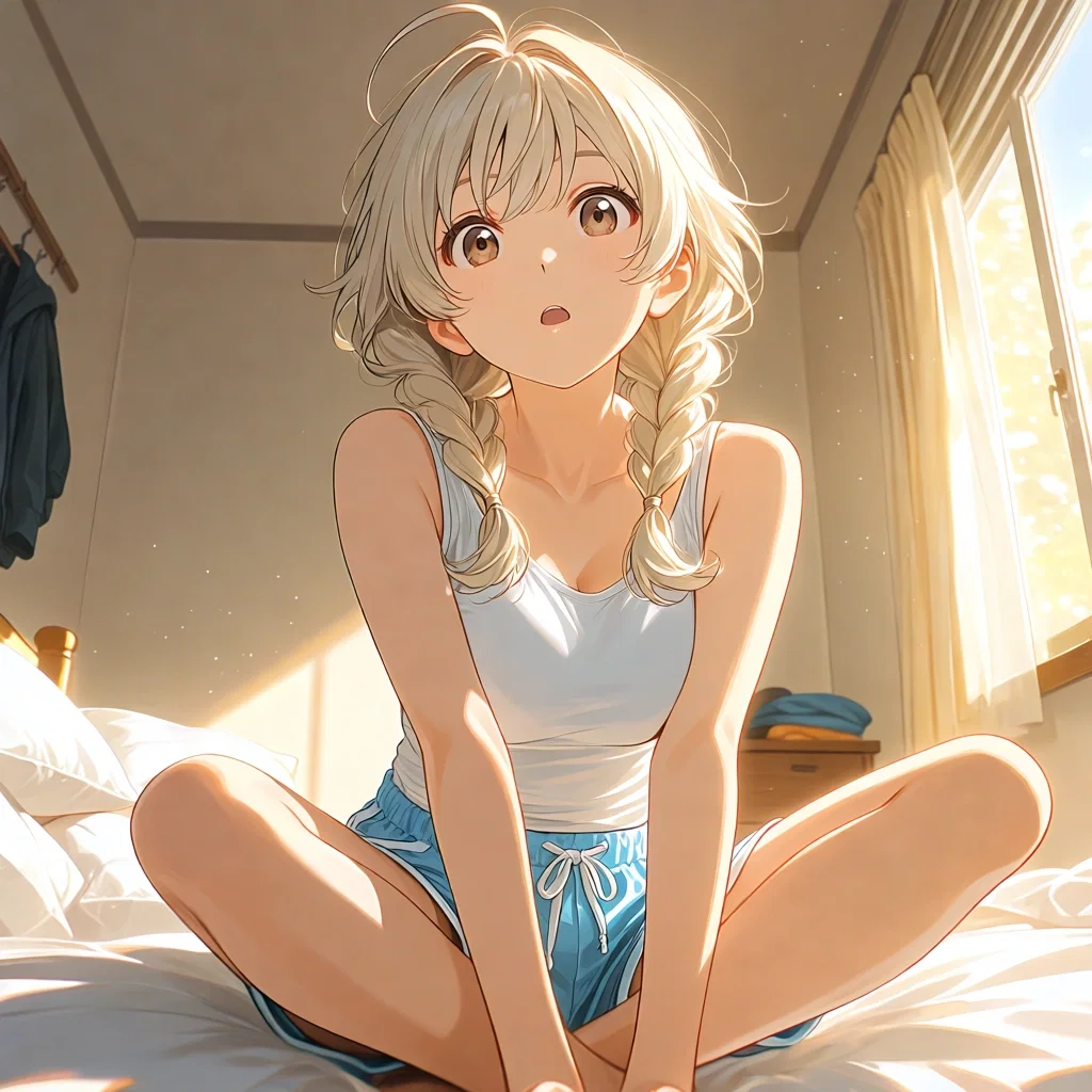 Hazel Corwyn | Your roommate pampers you because you turned into a girl