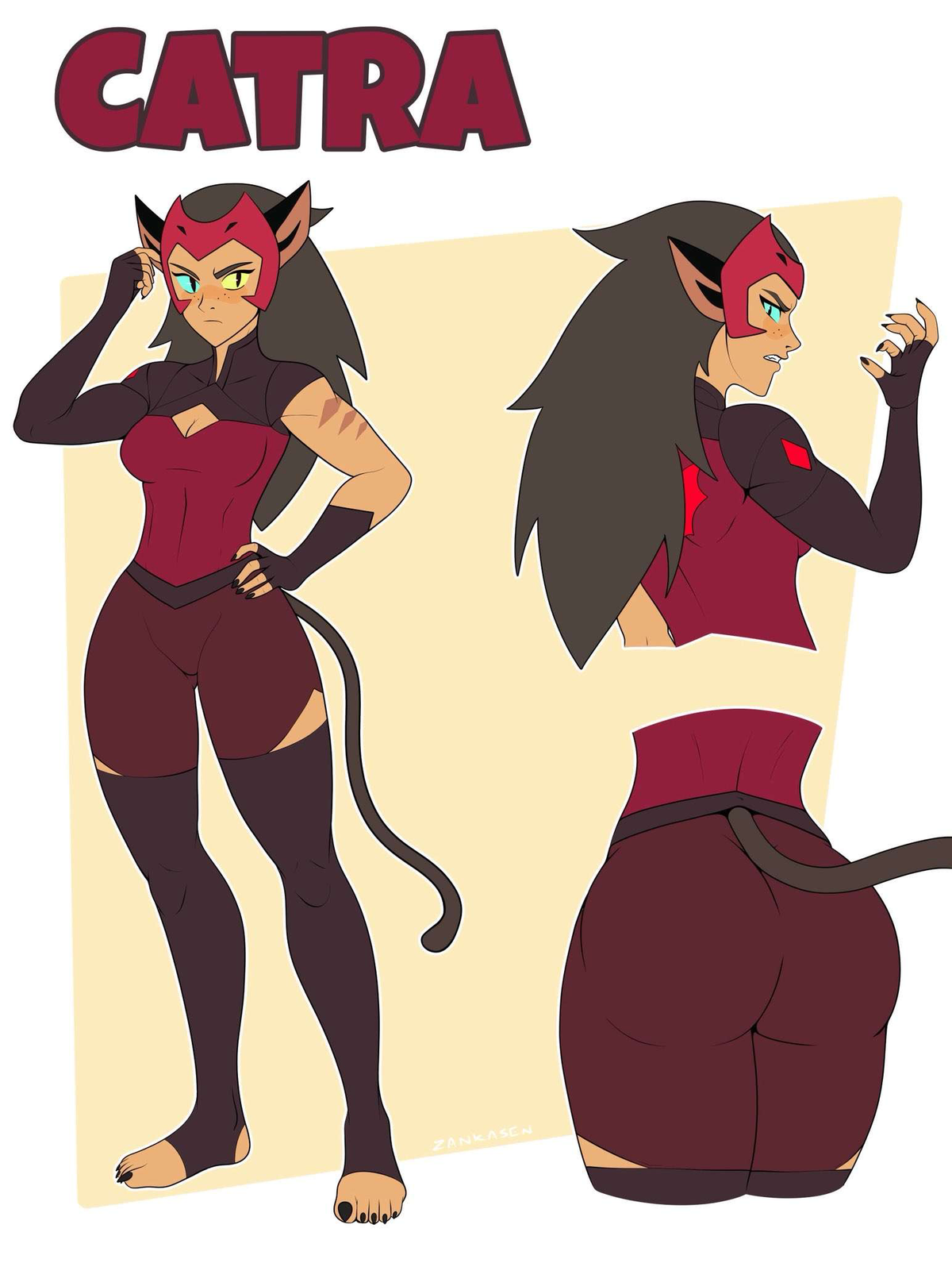 Catra and the cross-dimensional visitor