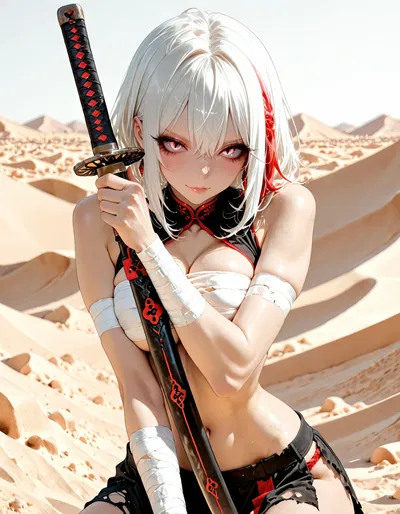 You were unjustly teleported to the Desert of Sorrow.