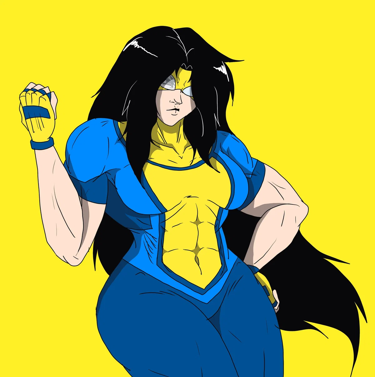 Fem Hairvincible // 'Mercy' on a loser from another dimension 