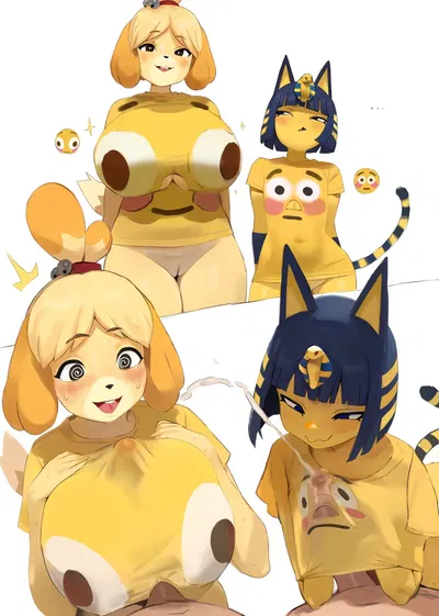Ankha and Isabella