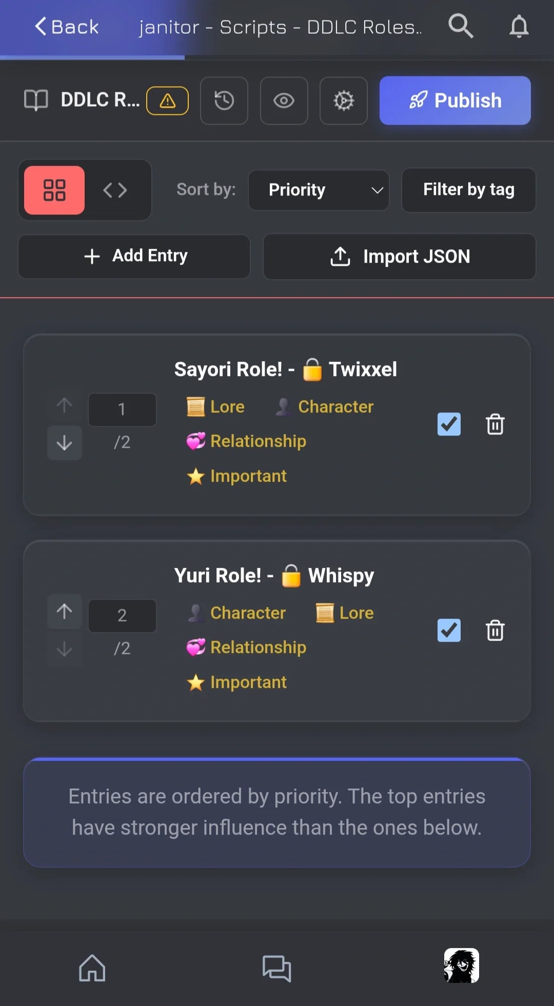 Incoming bots
