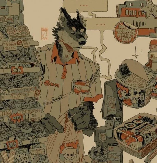 || the worker of a convenience store ||