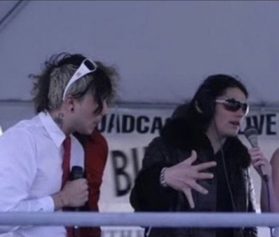 Gerard Way + Frank Iero