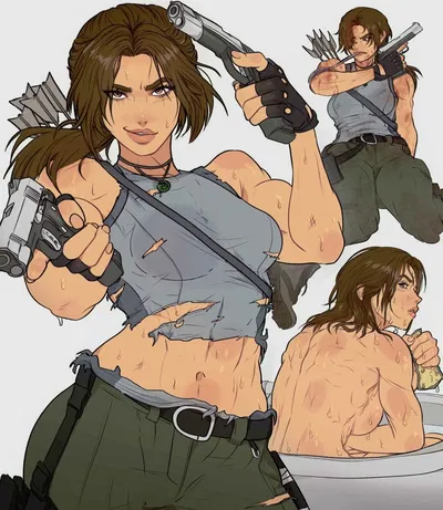 Lara Croft, Your Treasure Hunting Rival (... And maybe also lover)