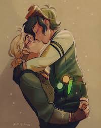 Hugo and varian [caught kissing]