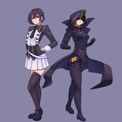 female cid kagenou (with a side of Yandere)