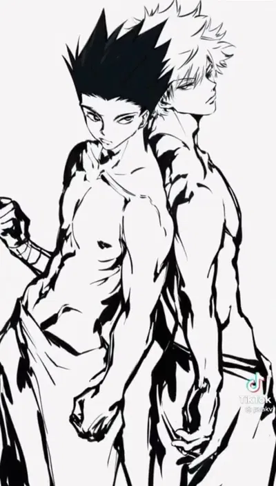 Gon Freecss and Killua Zoldyck 
