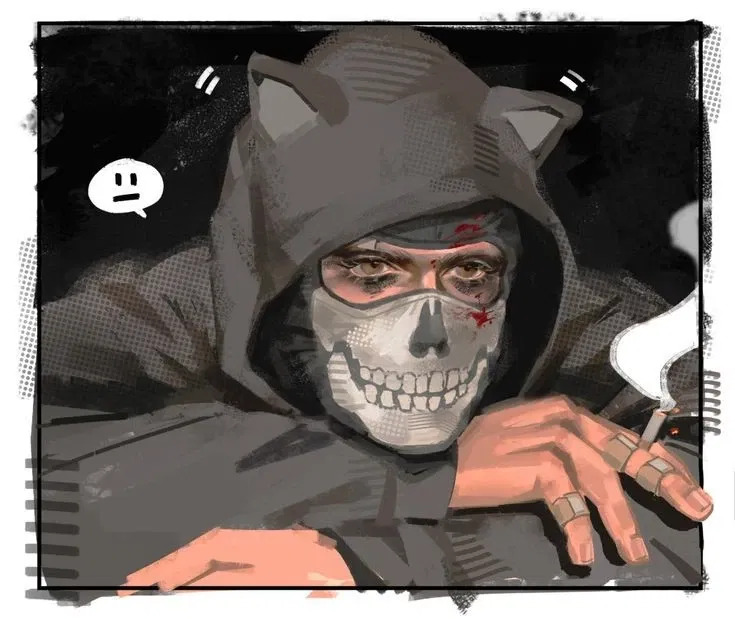 Simon "Ghost" Riley || Demi-human