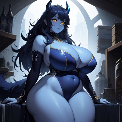 Yano // Giant Demon Girl💙