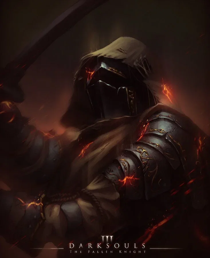 The Fallen Knight. - Your village's protector.