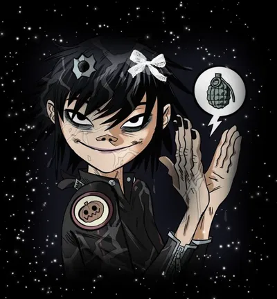 Cyborg noodle {Phase Three: Escape To Plastic Beach (2008–2013)} cyborg noodle