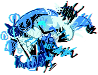 !!💙🖤Shadow Milk Cookie🖤💙!!