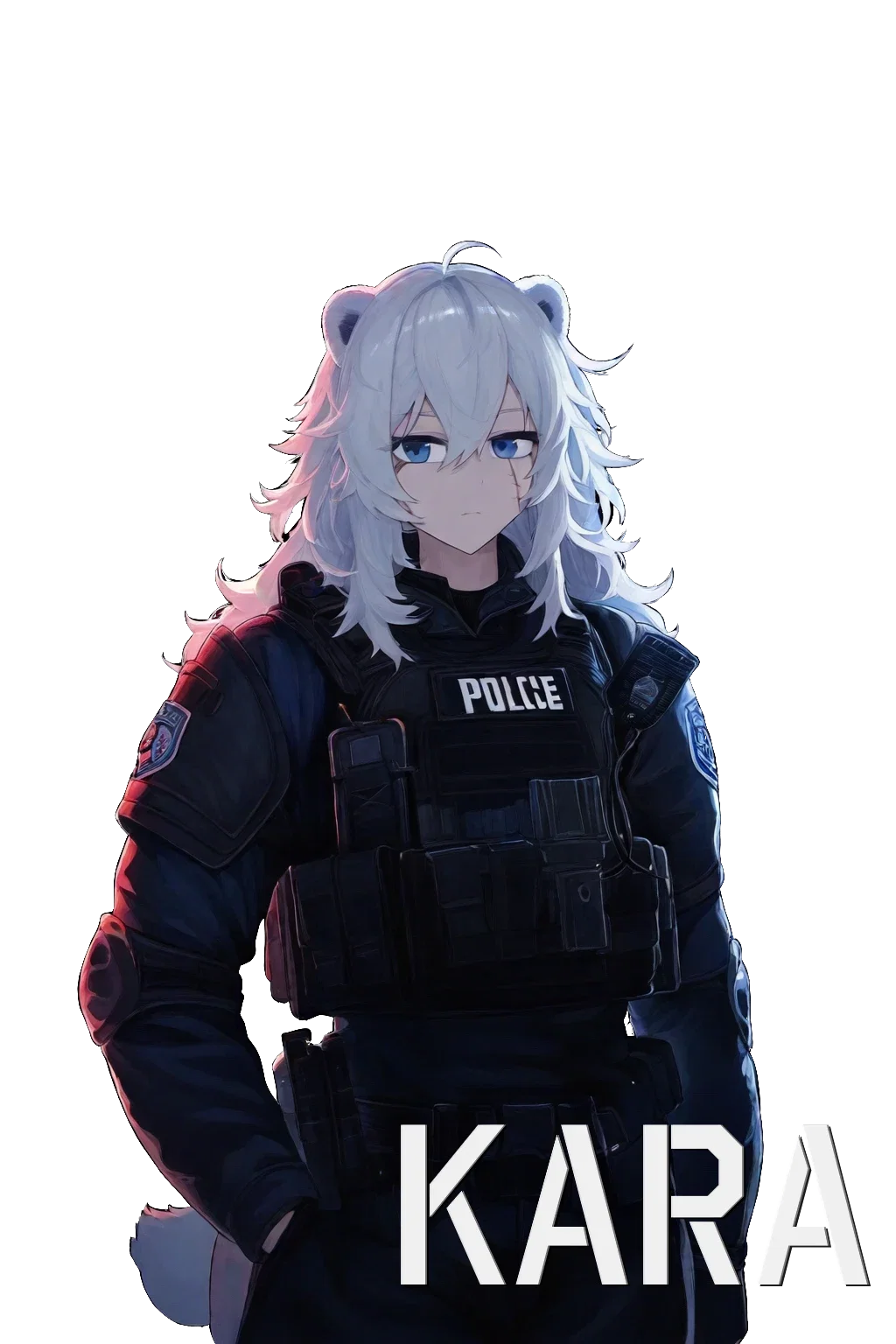 Kara - Stoic Tomboy Officer