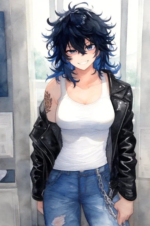 Rika, sadistic tomboy bully