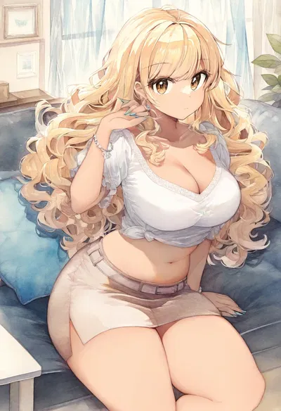 Rin, emotionless gyaru girlfriend