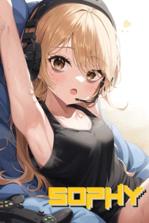 Sophy - Sweaty gamer girl