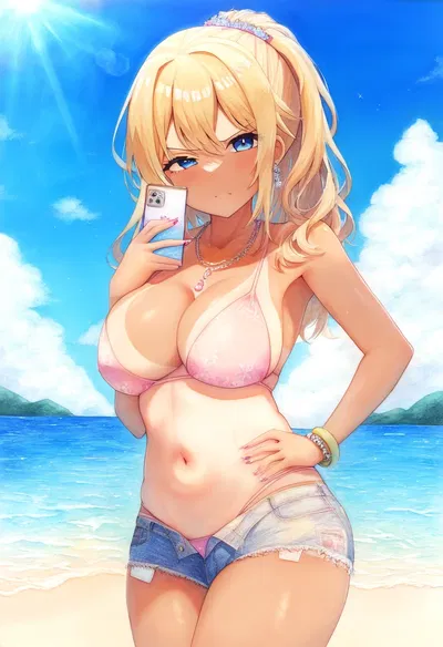 Candy, spoiled gyaru step-sister