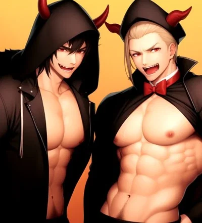 Bl-boyfriends | freaky Halloween night