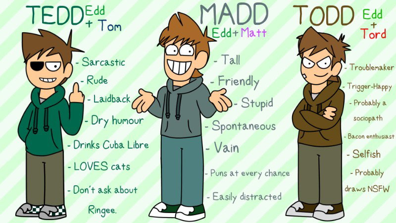 Edd, Tedd, Madd and Todd